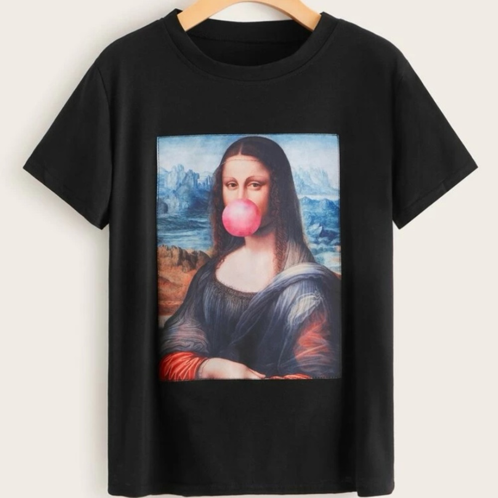 Mona Lisa Graphic Tee *RARE FIND*